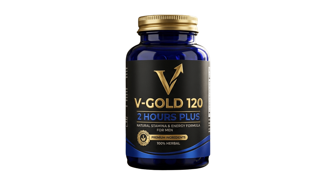 V-Gold Capsules for Men – Stamina, Timing & Performance Support Formula Dr Herbal 